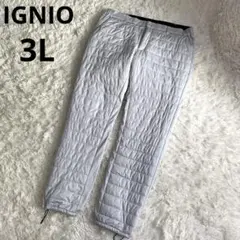 IGNIO イグニオ　中綿ゴルフパンツ 3L キルティング