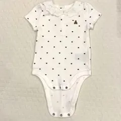 ベビーギャップ　ハート柄ボディスーツ　12-18m 80サイズ