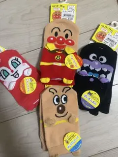 アンパンマンキャラクター靴下セット 13-19cm