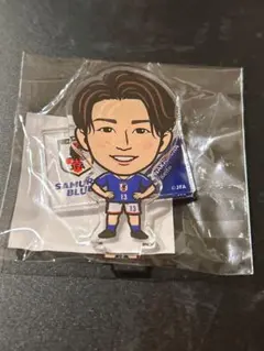 新品・未開封】サッカー日本代表 13番 中村敬斗 モバガチャグッズ3点