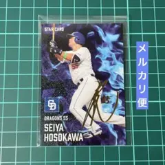 2025 プロ野球チップス 細川成也 STAR CARD 金箔サイン入り