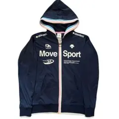 MOVE SPORT ジャージ ジップアップパーカー ライトアウター