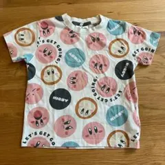 星のカービィ プリント Tシャツ 110サイズ　半袖　保育園　幼稚園