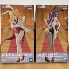 2.5次元の誘惑 グリグラ ミリエラ、リリエル Bunny Styleフィギュア