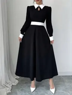 SHEIN ELENZGA ロングドレス