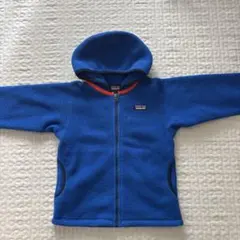 patagonia フリースジャケット 4T 青