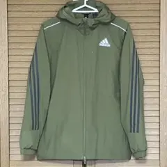 【adidas】ジャンパー・ブルゾン カーキ　サイズL
