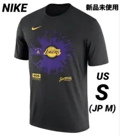 新品・US S】ナイキ NBA レイカーズ Tシャツ 黒 FJ0377-010 - メルカリ