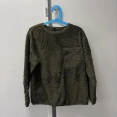 UNIQLO キッズ フリースジャケット カーキ 130