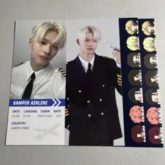 ENHYPEN WORLD パイロット チケット ニキ　4枚セット