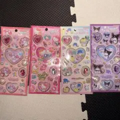 正規品 サンリオ キラキラジュエルシール