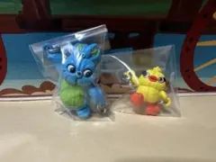 トイストーリー　ゆらゆらつながるマスコット　ダッキー&バニー　希少
