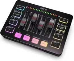 開封・未使用】FIFINE 配信用オーディオミキサー ライブ配信 SC8
