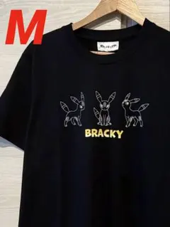 新品タグ付】ポケモン ブラッキー バックプリント Tシャツ 3L 黒 完売