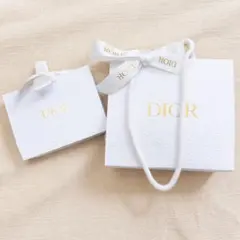 Dior ホワイトギフトバッグセット