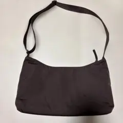 ユニクロ 2Wayワンハンドルバッグ ショルダー ボディバッグ ダークブラウン