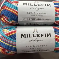 MILLEFIM Sock yarn 廃盤色
