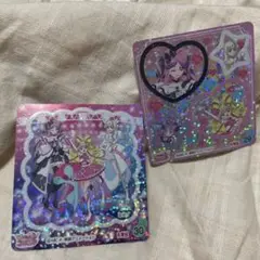 キミとアイドルプリキュア 丸美屋 カレー シール キュアキッス　キュアズキューン
