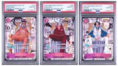 PSA 連番 三大将 赤犬 黄猿 青キジ コミパラ ワンピースカード - メルカリ