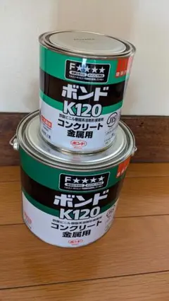 [미사용] 콘크리트 및 금속용 고니시 본드 1kg, 3kg, 상업용 접착제
