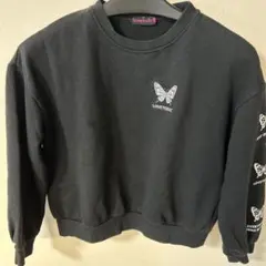 LOVETONIC 黒 トレーナー Mサイズ