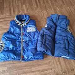 ダウンベスト CORNHOUSE 100 moujonjon 90 まとめ売り