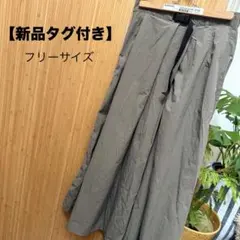 【新品タグ付】ティップトップ ロングフレアスカート カーキ 定価4389円のサムネイル