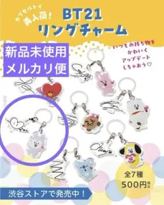 BT21 MANG リングチャーム ブロマイド ステッカー セット