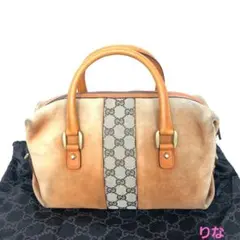 ☆美品☆GUCCI ハンドバッグ GG柄 124542 203437 レディース - メルカリ