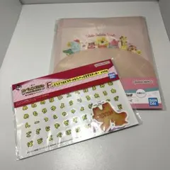 たべっ子どうぶつ 一番くじ F賞 ジッパーバッグ ＆ ステッカー 2点セット