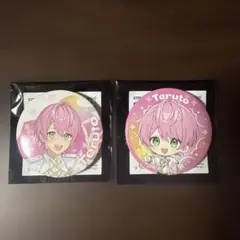 騎士X てるとくん　缶バッジ