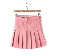 【新品⁺おまけ付】【ピンク・M】 レディース プリーツ テニススカート