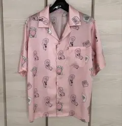 美品【WC × ESTHER BUNNY（エスターバニー）】ピンク総柄シャツのサムネイル