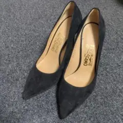 週末セール レア　超美品 フェラガモ パンプス 6 1/2 C FERRAGAMO サルヴァトーレ フェラガモ パンプス シューズ 靴