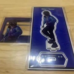 マンガ展 ミルキーサブウェイ マックス　アクリルスタンド 車窓風カード