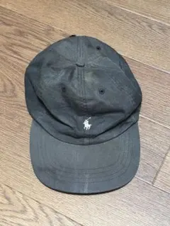 Polo Ralph Lauren　ポロ ロゴ キャップ オリーブ 90sのサムネイル