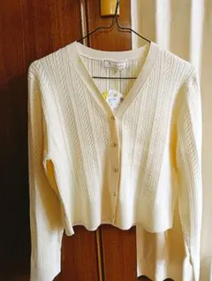 ROPÉ PICNIC アイボリー カーディガン