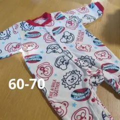 動物柄ロンパース 60-70cm