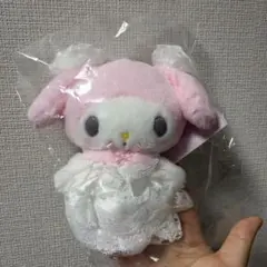 サンリオ レディ マイメロディ マイメロ　マスコットホルダー　ホワイト