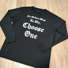 APPLEBUM Choose One 長袖Tシャツ　ブラック
