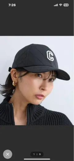 バンヤードストーム　キルティングキャップ！美品！お値下げしました！