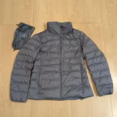 UNIQLO ユニクロ ウルトラライトダウン ジャケット M ブルーグレー