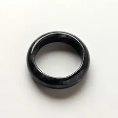 黒翡翠リング　②