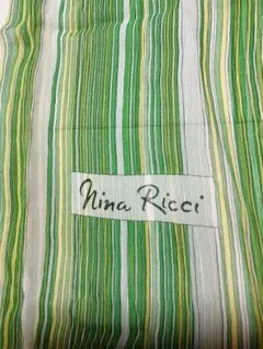 お値下げ　ニナ・リッチ　ストール 昭和レトロ　グリーン