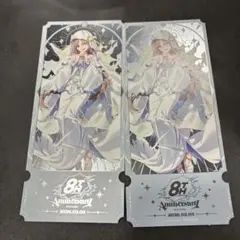 にじさんじ 8周年 チケット風カード シスタークレア