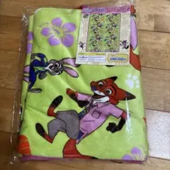 Disney Zootopia フランネルボアブランケット 200x140cm