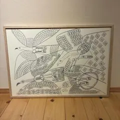 【廃盤】IDEE イデー　山口一郎　ジクレー　「birds」