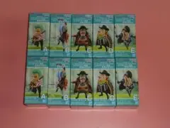 送料込　ワーコレ　シャボンディ諸島　最悪の世代２　５種×２セット 　ワンピース