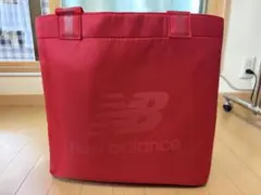 【中古】ニューバランス NB トートバッグ　レッド　美品