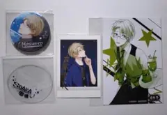 ツキプロ ALIVE SOARA 在原守人 直筆 ブロマイド 缶バッジ
